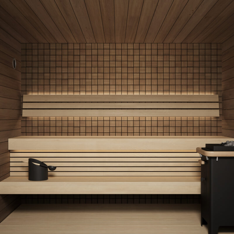 Square Thermo Sauna